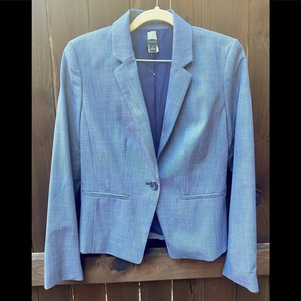 Ann Taylor Factory one button blazer- size 4